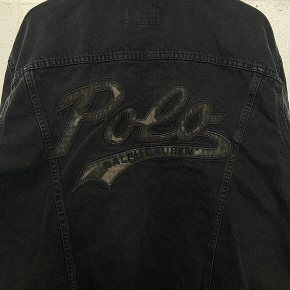 Polo Ralph Lauren Denim & Supply Jean Jacket “Black Camo” - Picture 3 of 7